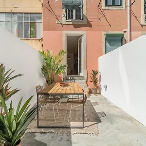 Casa Boma - Elegant With Private Terrace - Ajuda Ii Appartement